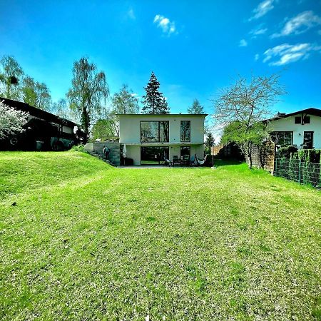 100M2 Fewo Im Haus Am See Mit Garten Bei Potsdam シュヴィーローゼー エクステリア 写真